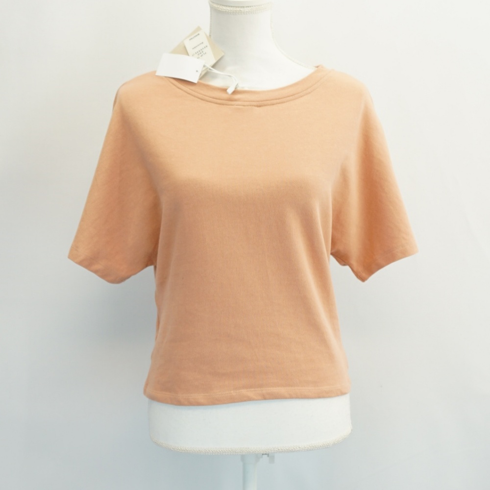 MINKPINK Corset Tie Short Sleeve Dolman Tee Top S - Picture 3 of 8